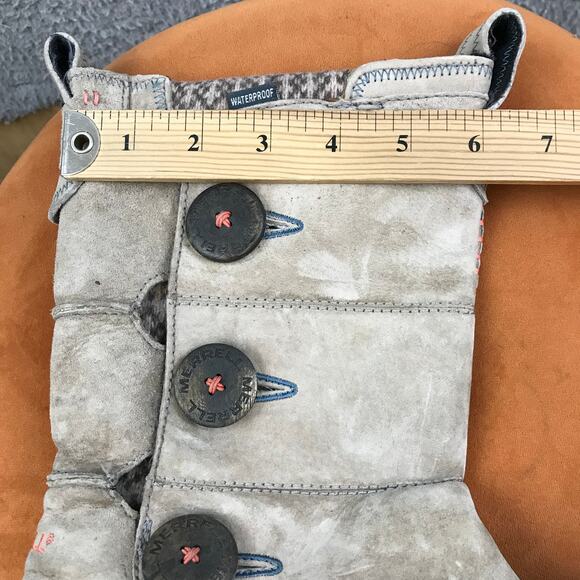 Merrell Suede Boots Tempest High Brindle size 9 - Picture 8 of 11